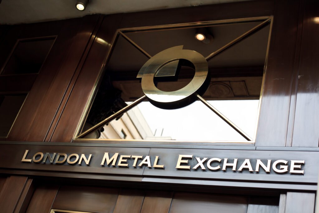 Hedging Portfolio Risk Through Metals lme entrance sign